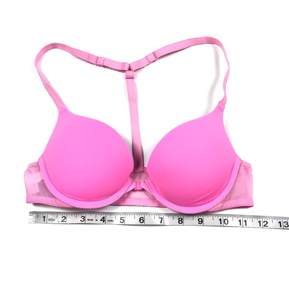 PINK Victoria’s Secret Push Up T-Strap Bra 34A - Picture 4 of 8